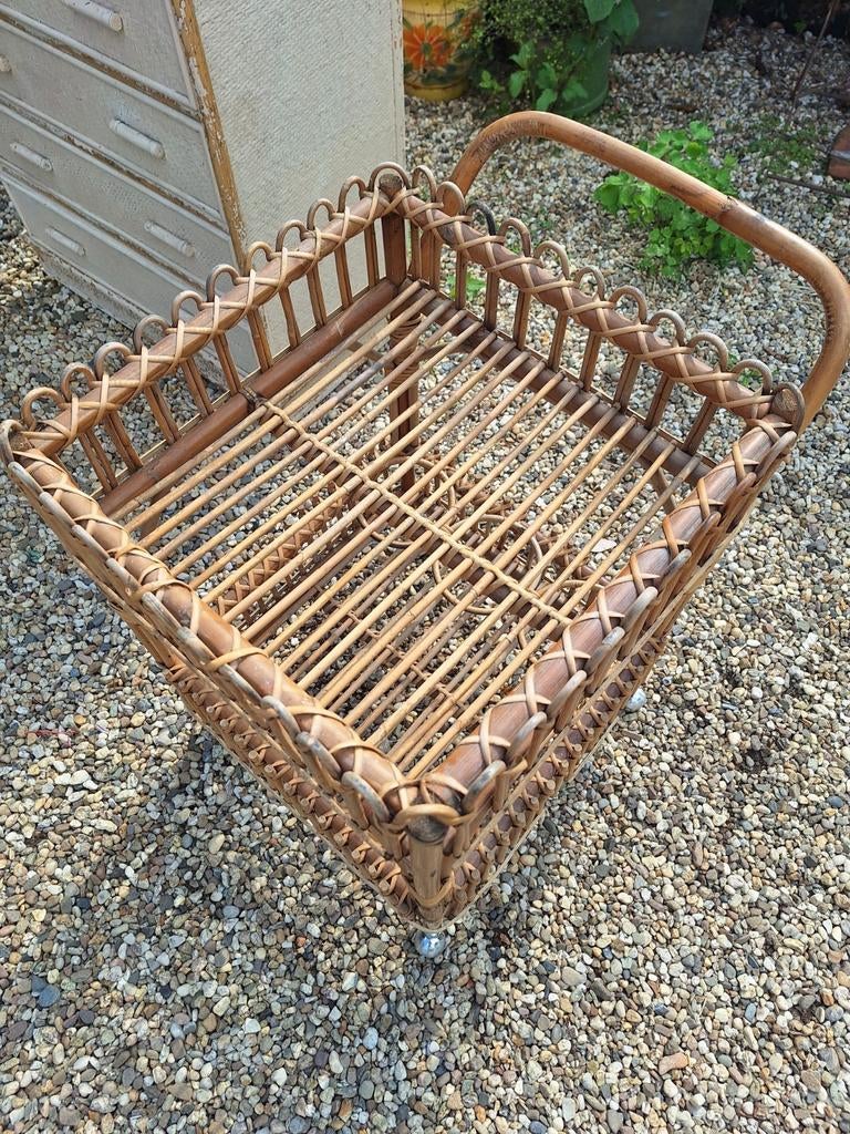 vintage rotan trolley, Ophalen