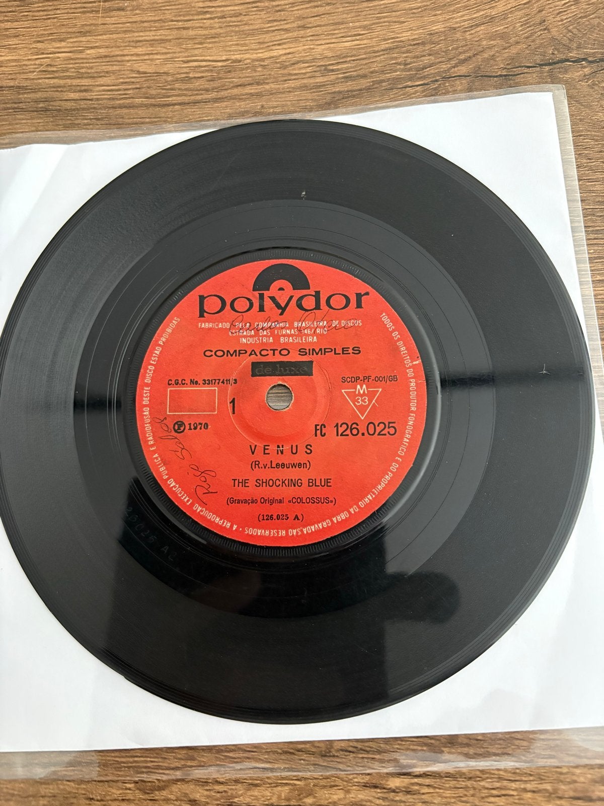 The Shocking Blue - Venus - Brazilië, Ophalen of Verzenden, Gebruikt, 7 inch