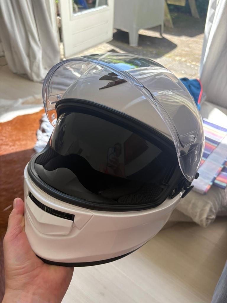 Helm 6 jaar oud maat L (60 cm), Fietsen en Brommers, Brommerhelmen, Ophalen, Zo goed als nieuw