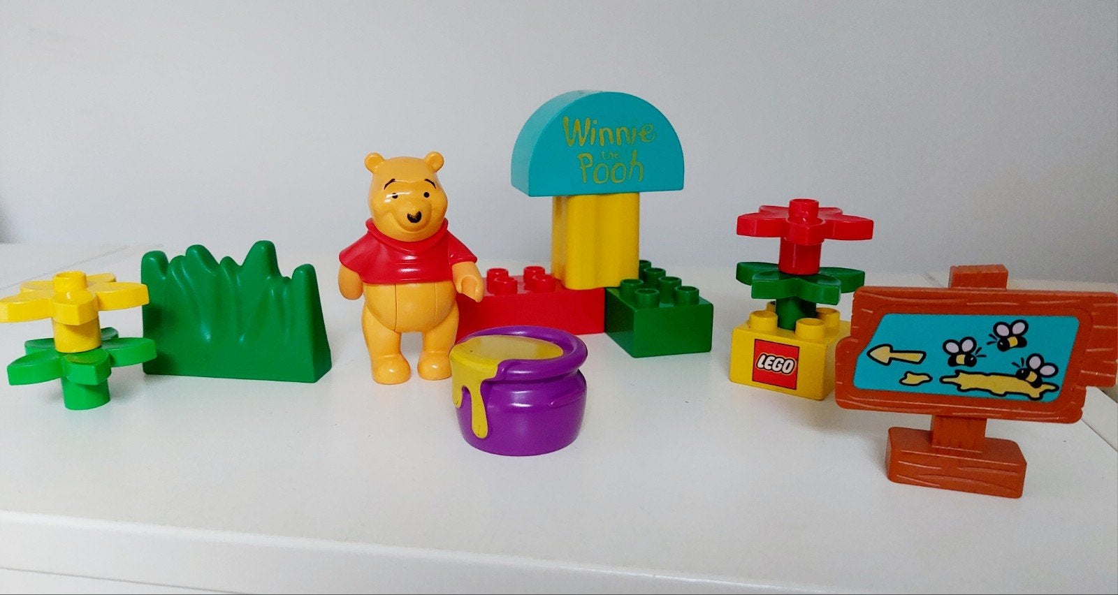 LEGO Duplo Winnie de Poeh set, Gebruikt, Ophalen of Verzenden, Losse stenen, Disney