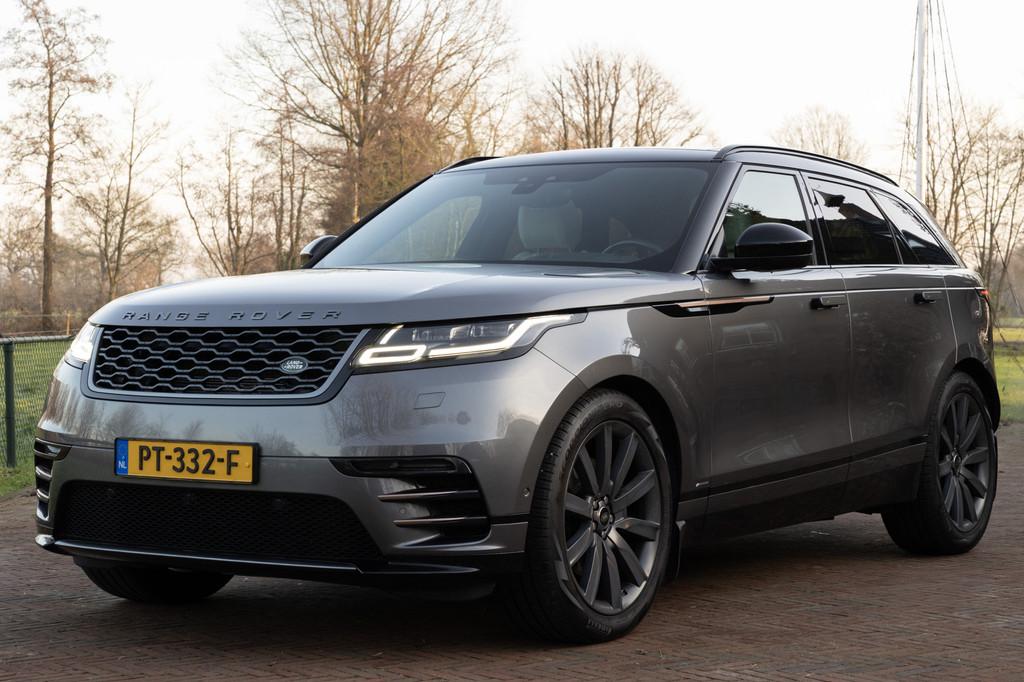 Land Rover Range Rover Velar 3.0 V6 AWD R-Dynamic | PANO | M, Auto's, Land Rover, Bedrijf, Te koop, 4x4, ABS, Achteruitrijcamera