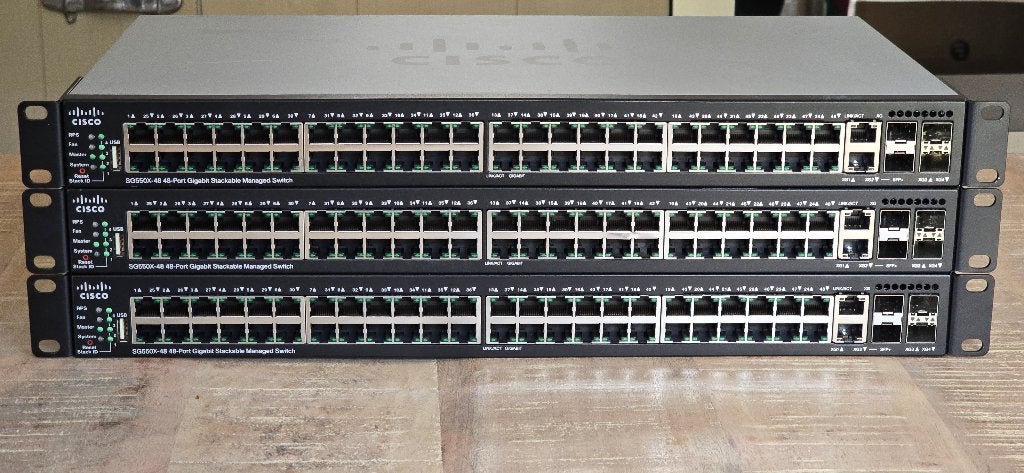 Cisco switch SG550X-48, Ophalen, Gebruikt