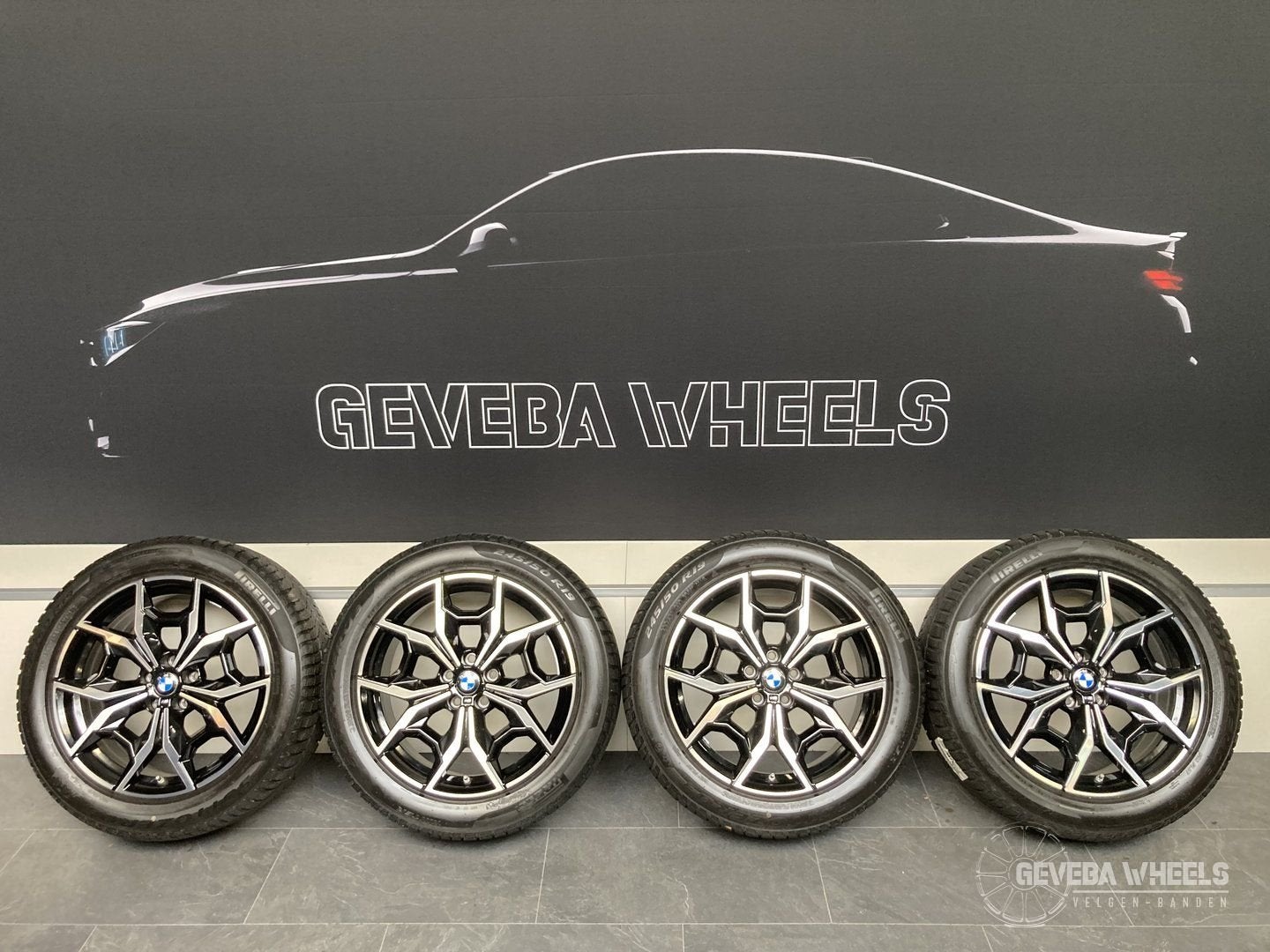 19” originele BMW X3 G01 / X4 G02 velgen + winterbanden 887M, 19 inch, -, -, Banden en Velgen