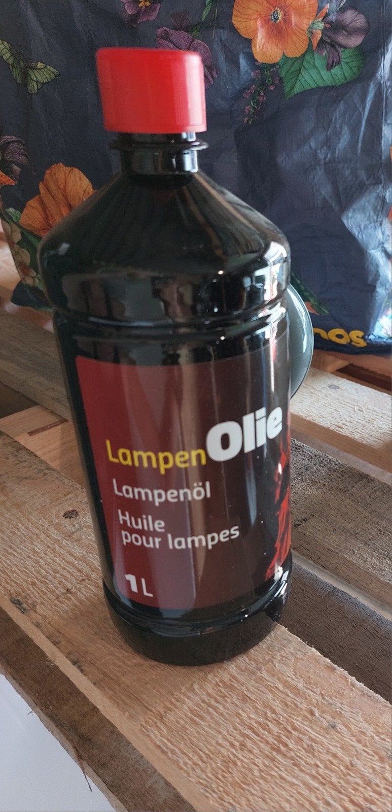 lampenolie, Ophalen