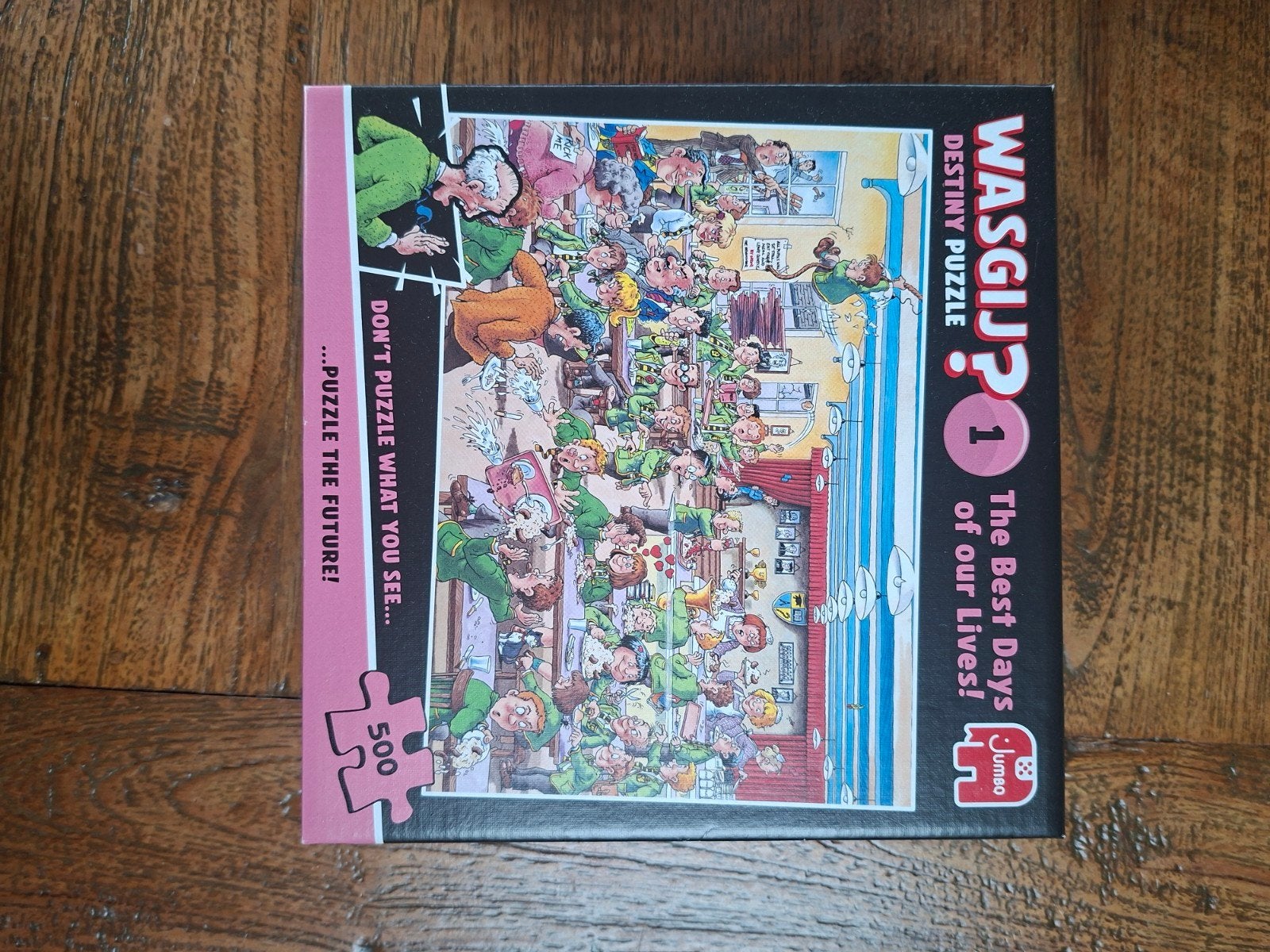 Wasgij puzsel 500 stukjes, Ophalen of Verzenden, 500 t/m 1500 stukjes, Gebruikt, Legpuzzel