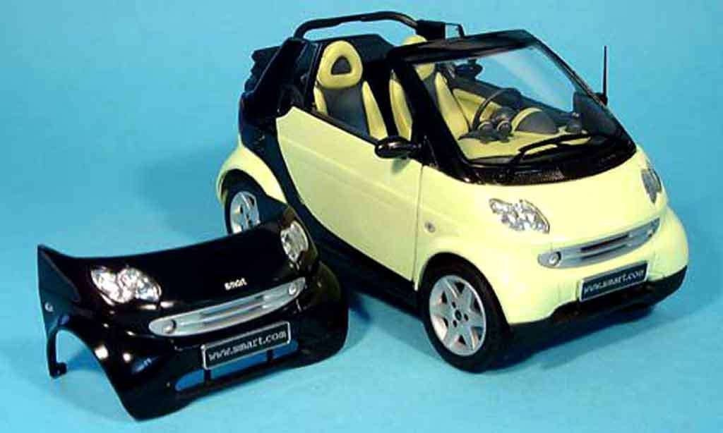 1/18 Smart Cabrio Kyosho Stream Green + Jack Black body kit, Ophalen of Verzenden, Nieuw, Auto, Kyosho