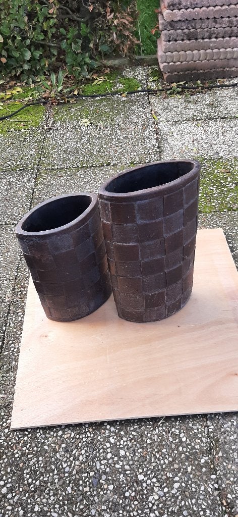bloembakken, Ophalen, Kunststof, Minder dan 30 cm, Rond
