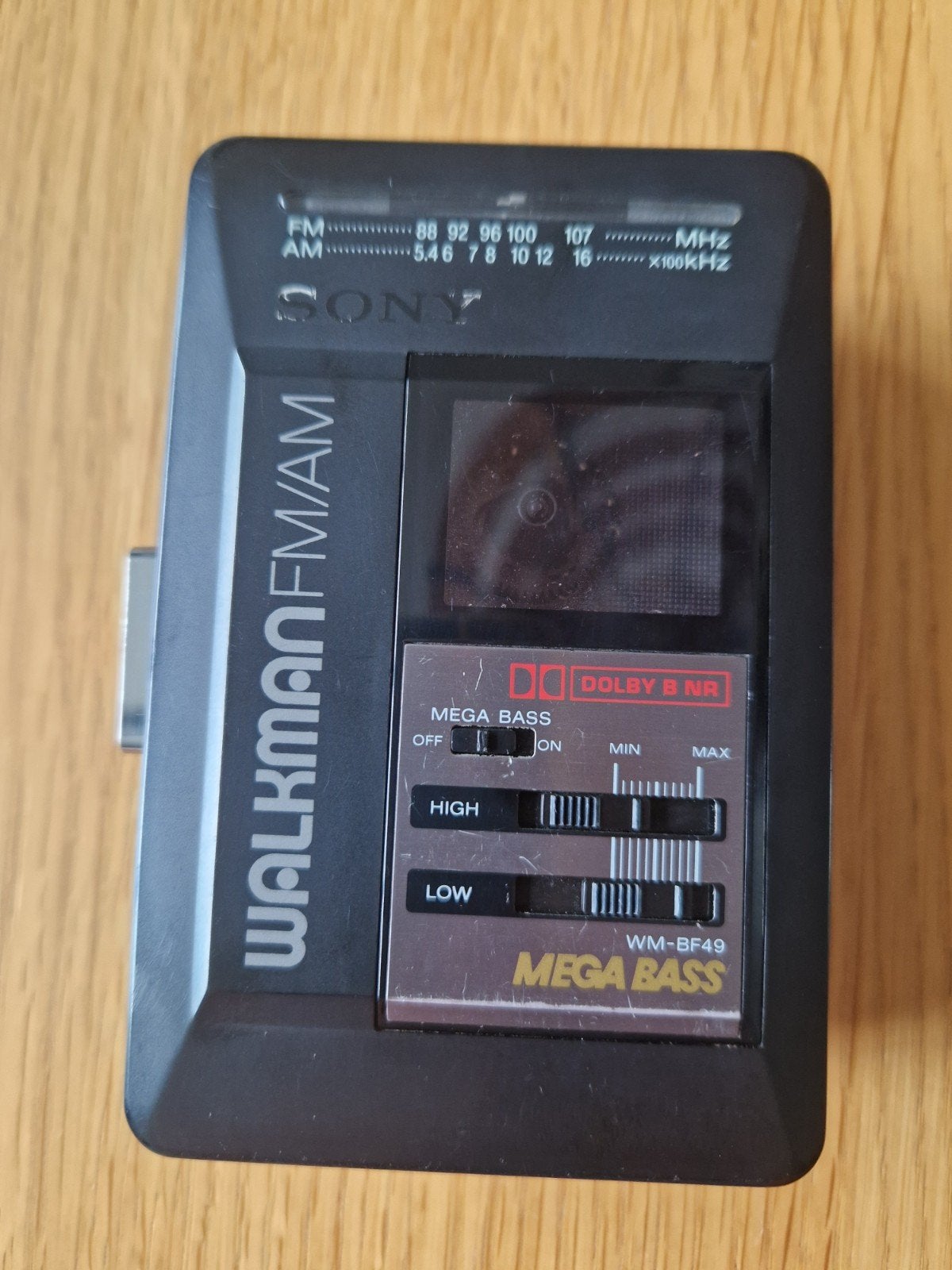 Sony WM-BF49 Walkman Dolby, Mega Bass, Radio en Equalizer, Ophalen of Verzenden, Walkman