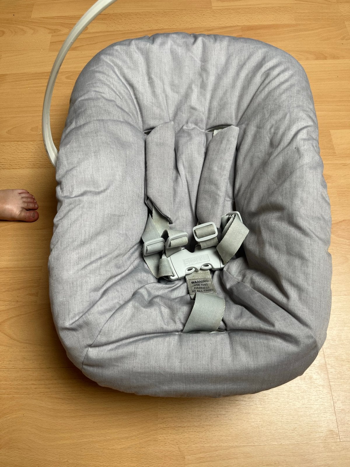 Stokke Tripp Trapp Newborn Set - Grijs, Kinderen en Baby's, Kinderstoelen, Ophalen, Gebruikt, Overige typen, Aanschuifbaar