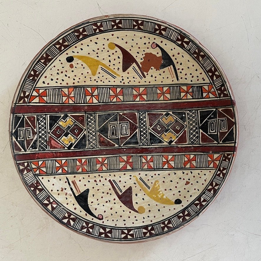 Terracotta sierschotel, Huis en Inrichting, Woonaccessoires | Wanddecoraties, Ophalen of Verzenden