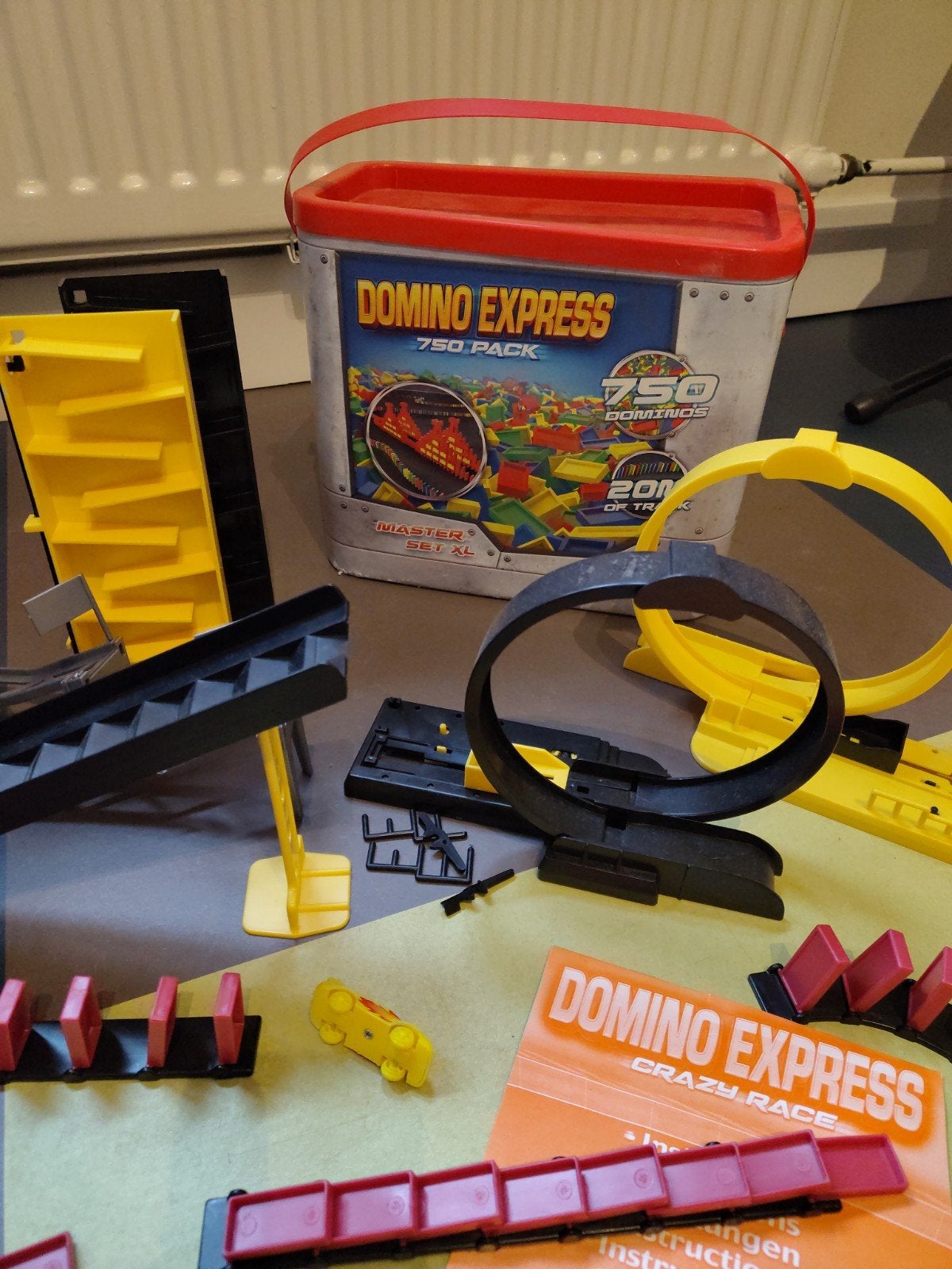 Domino Master set XL 750 dominostenen, Ophalen of Verzenden, Gebruikt, Jongen of Meisje