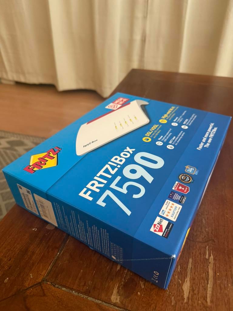 FRITZ!Box 7590 – nieuw en geseald in doos, Computers en Software, Routers en Modems, Ophalen of Verzenden, Nieuw