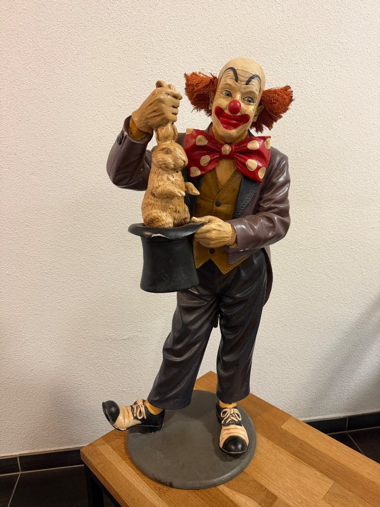 Clown beeld, Verzamelen, Beelden en Beeldjes, Ophalen, Gebruikt, Overige typen