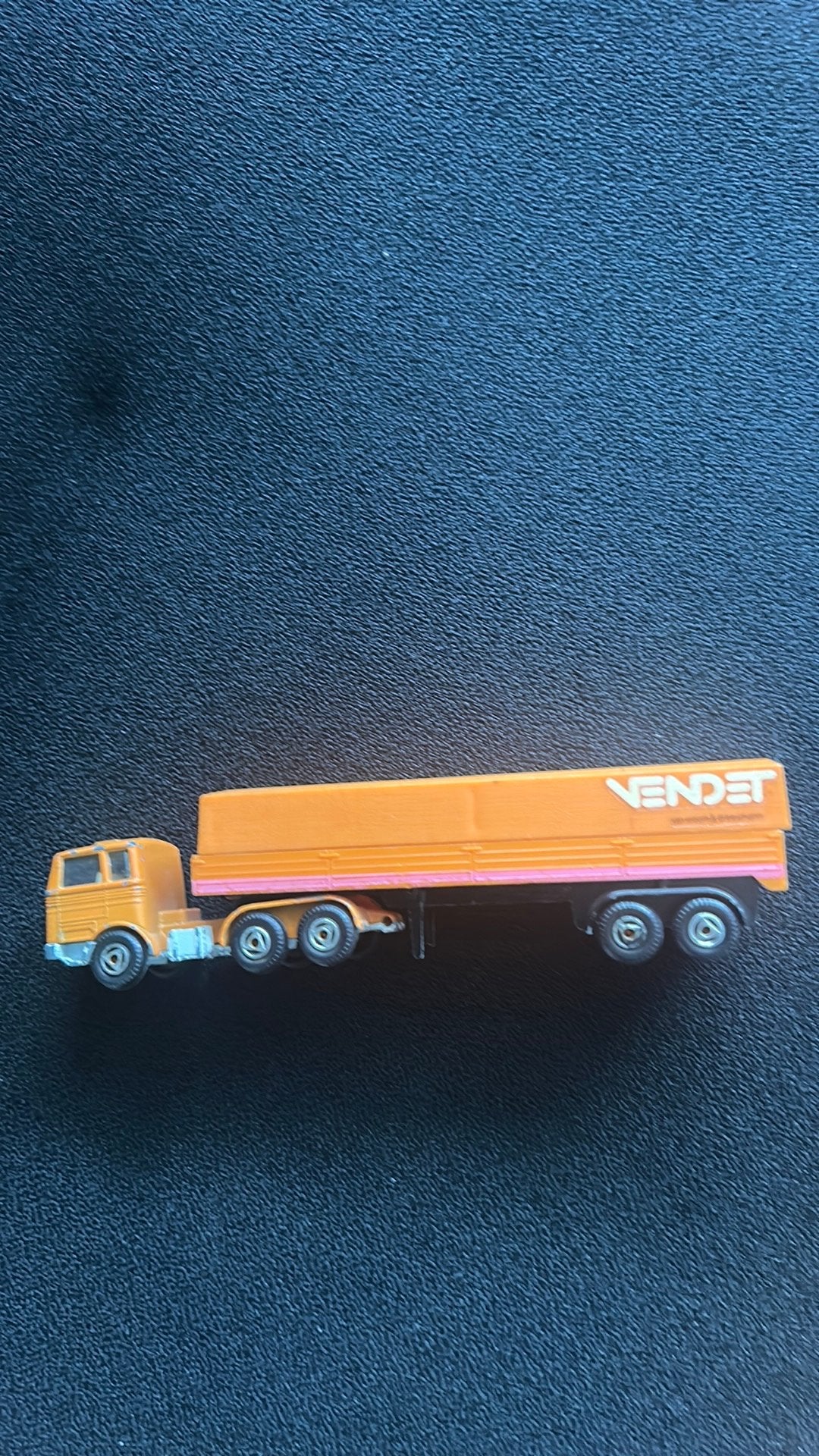 Vintage Efsi Holland Mercedes VENDET vrachtwagen met oplegge, Ophalen of Verzenden, Gebruikt