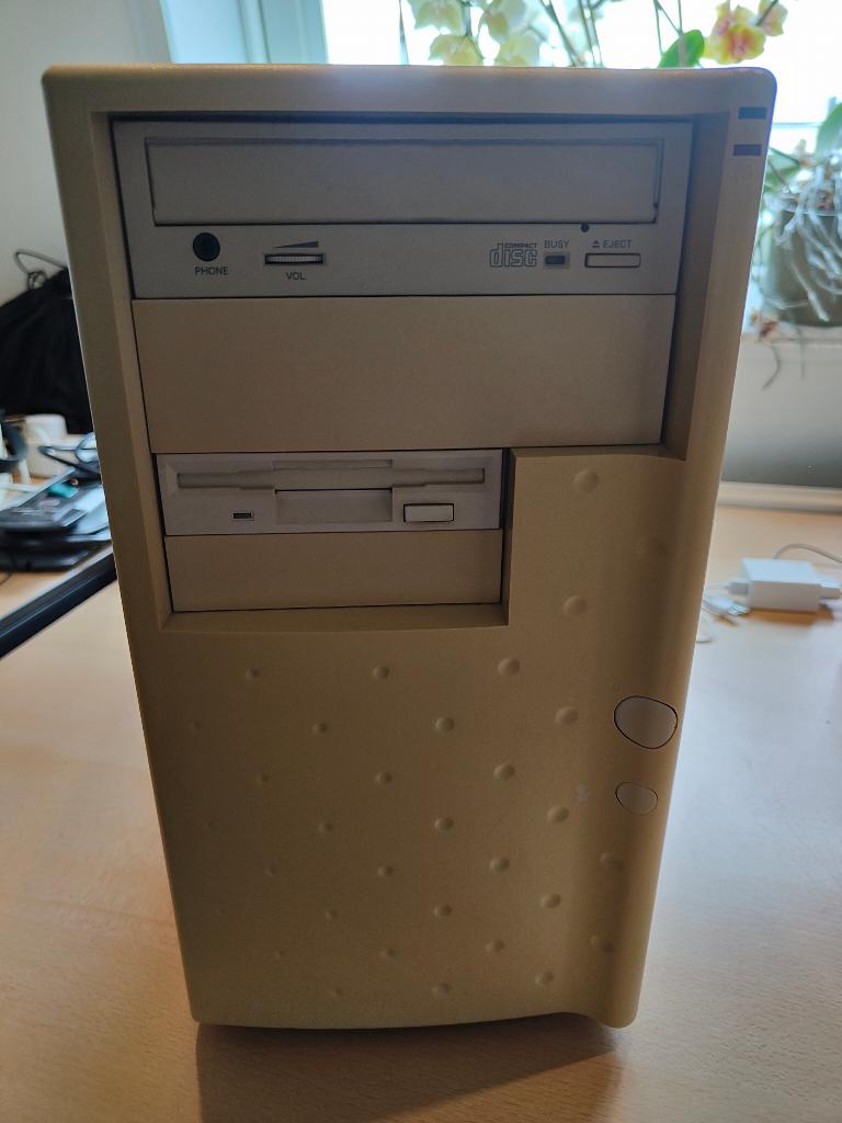 Pentium 166MMX met 3dfx Voodoo en 32MB ram, Ophalen of Verzenden, Asus