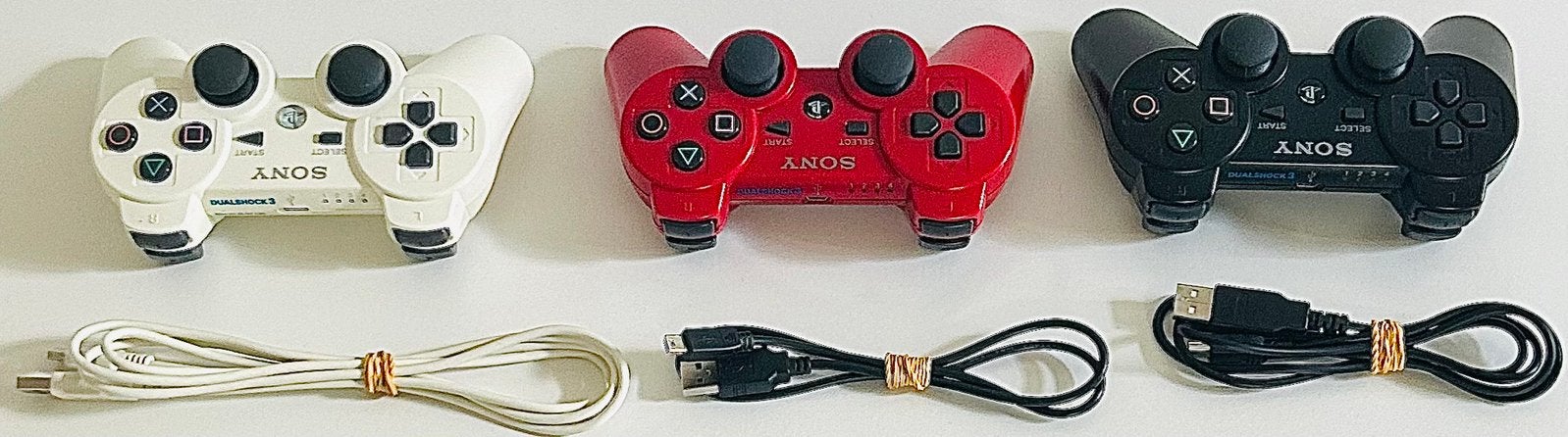 3 Orginele PlayStation 3 Controllers, PlayStation 3, Ophalen of Verzenden, Zo goed als nieuw, Controller