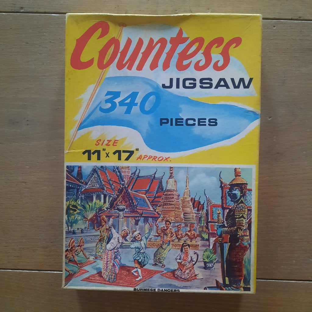 Countess jig saw puzzel brumese dancers, Ophalen of Verzenden, Minder dan 500 stukjes, Zo goed als nieuw