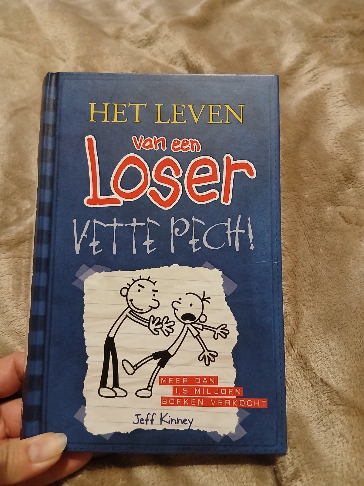 Het Leven van een Loser: Vette Pech! - Jeff Kinney, Boeken, Ophalen of Verzenden, Zo goed als nieuw, Jeff Kinney, Fictie algemeen