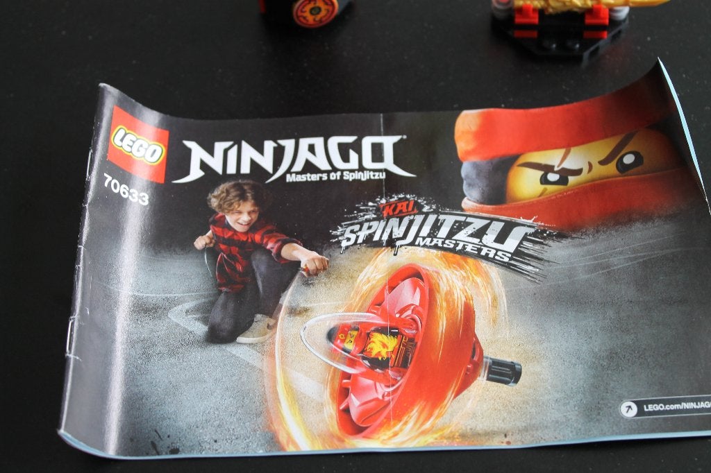 lego Ninjago spinjutsu meester kai 70633, Lego, Ophalen of Verzenden, Zo goed als nieuw, Inclusief instructies
