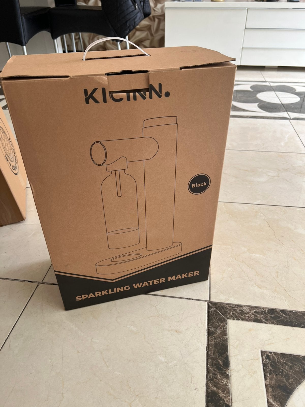 KICINN Bruiswatermaker / Sparkling Water Maker - Nieuw, Ophalen, Zo goed als nieuw