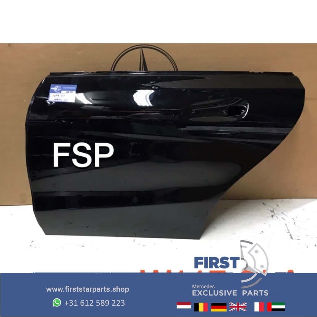 W117 C117 X117 CLA DEUR LINKS ACHTER ZWART LINKER PORTIER Me