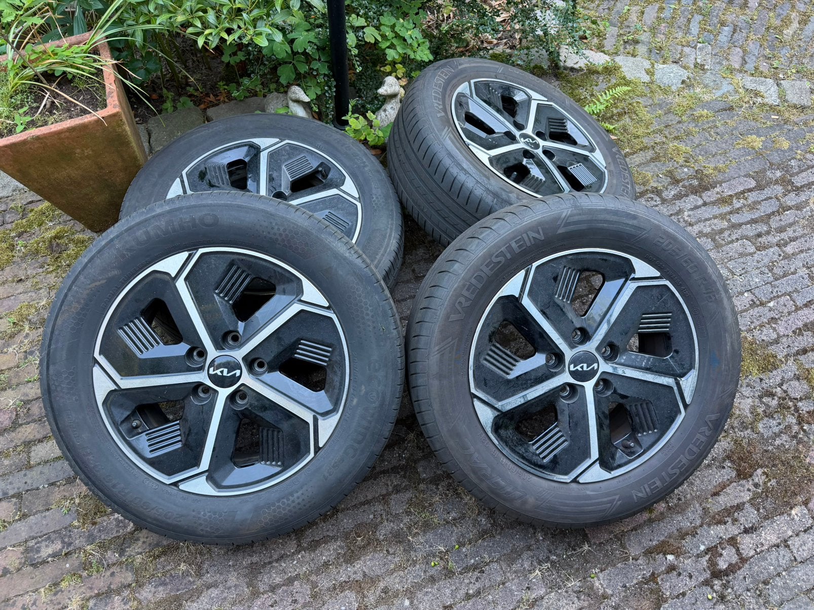 Velgen Kia Niro, Auto-onderdelen, Banden en Velgen, Ophalen, Velg(en), 16 inch, 205 mm