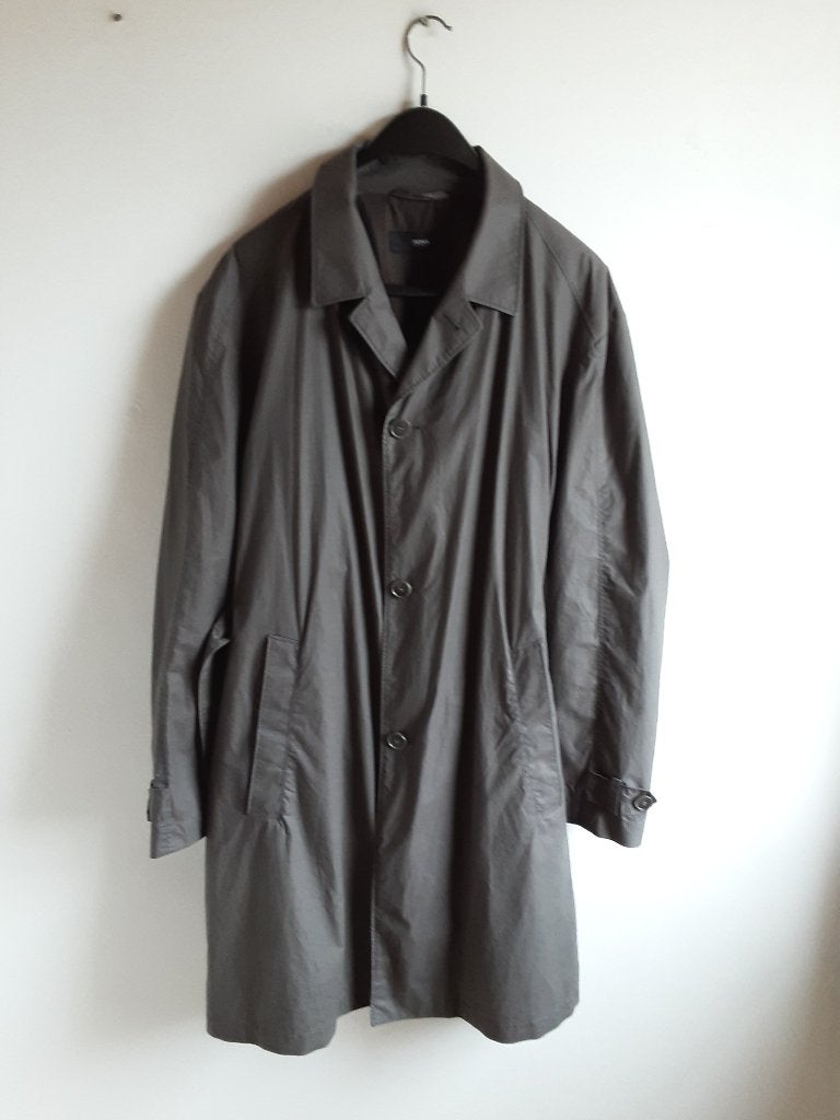 Boss regenjas, Maat 52/54 (L), Ophalen of Verzenden, Zo goed als nieuw, Grijs