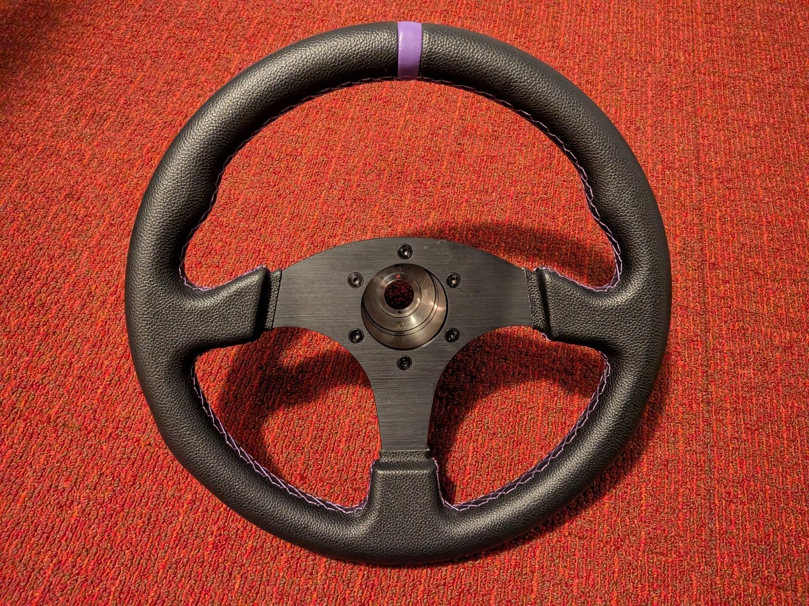 Simrace stuur met QR 320mm, Ophalen of Verzenden, Nieuw