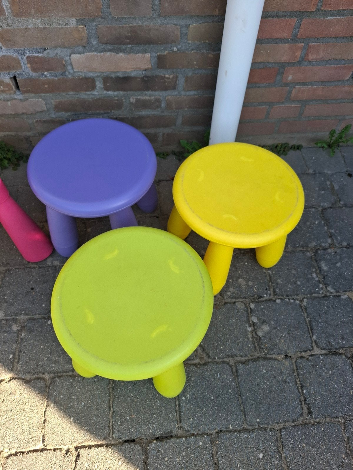 IKEA Mammut kinderstoelen en krukjes - diverse kleuren, Ophalen, Zo goed als nieuw, Stoel(en)