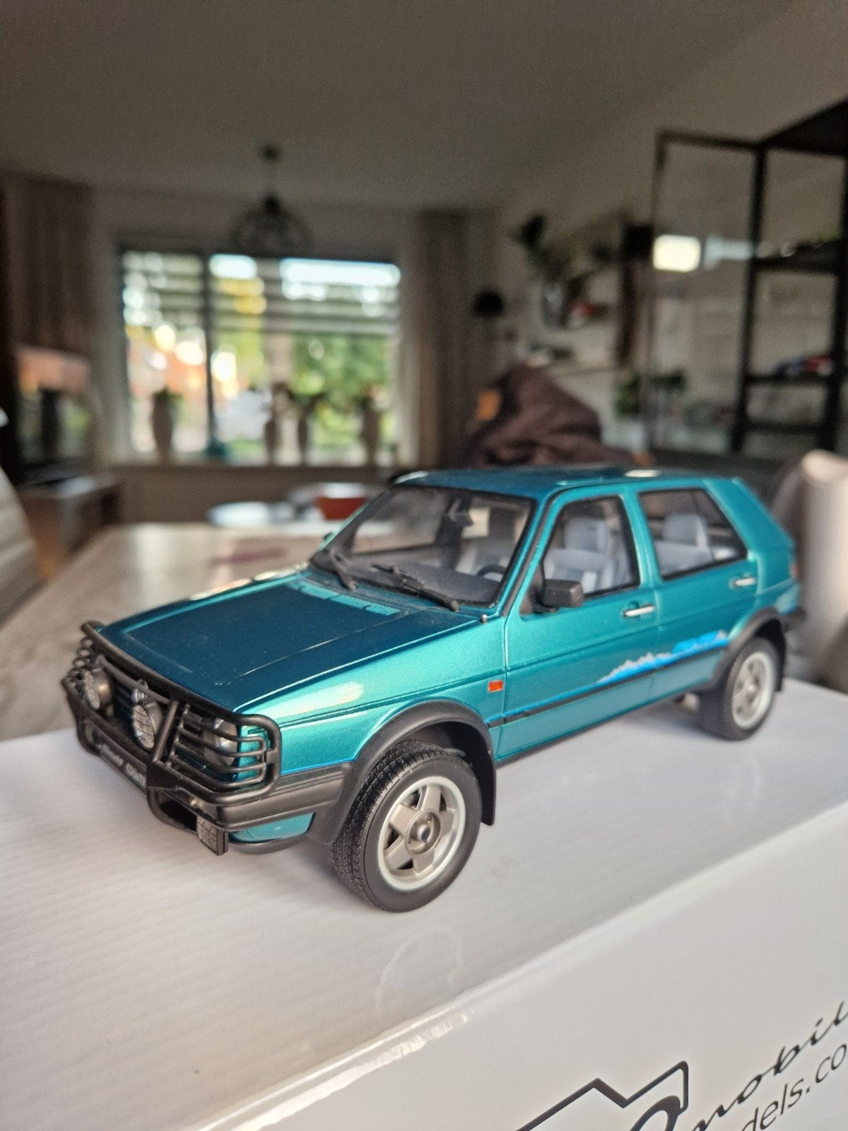 Te koop volkswagen golf 2 country groen metallic, Ophalen, Nieuw, Auto, OttOMobile