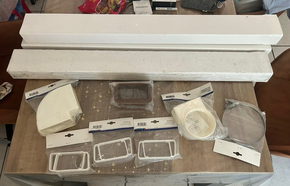 Platte buis Systeem 100 Ventilatie onderdelen, Ophalen of Verzenden, Nieuw