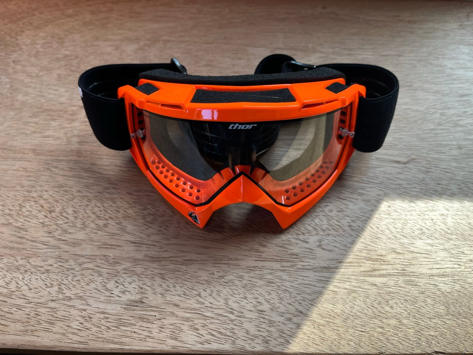 Thor Enemy Jeugd Crossbril - Oranje, Overige merken, Kinderen, Offroadhelm, Ophalen of Verzenden