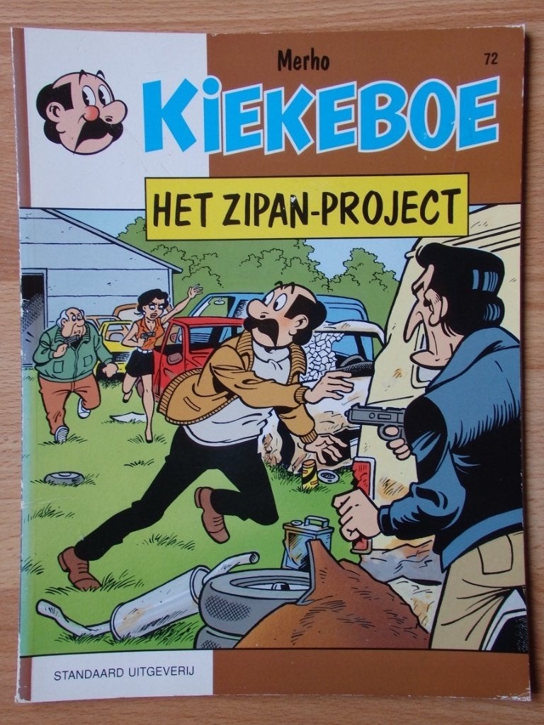 Kiekeboe nr. 72 Het Zipan-Project, Eén stripboek, Ophalen, Gelezen, Merho