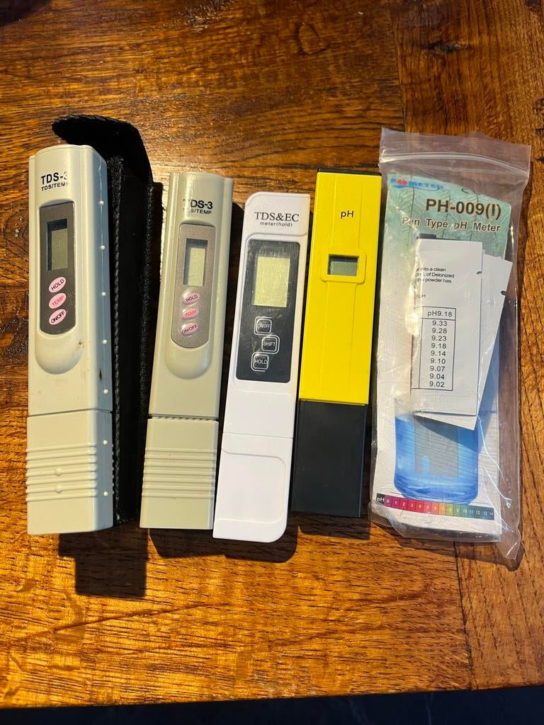 TDS & pH meters, Ophalen of Verzenden, Gebruikt, Overige typen