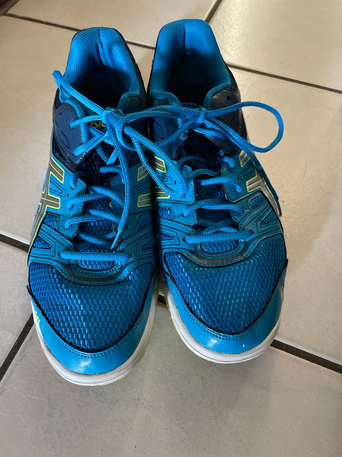 ASICS Sportschoenen Maat 44 - Blauw, Kleding | Heren, Schoenen, Blauw, Sportschoenen, Ophalen of Verzenden, Gedragen
