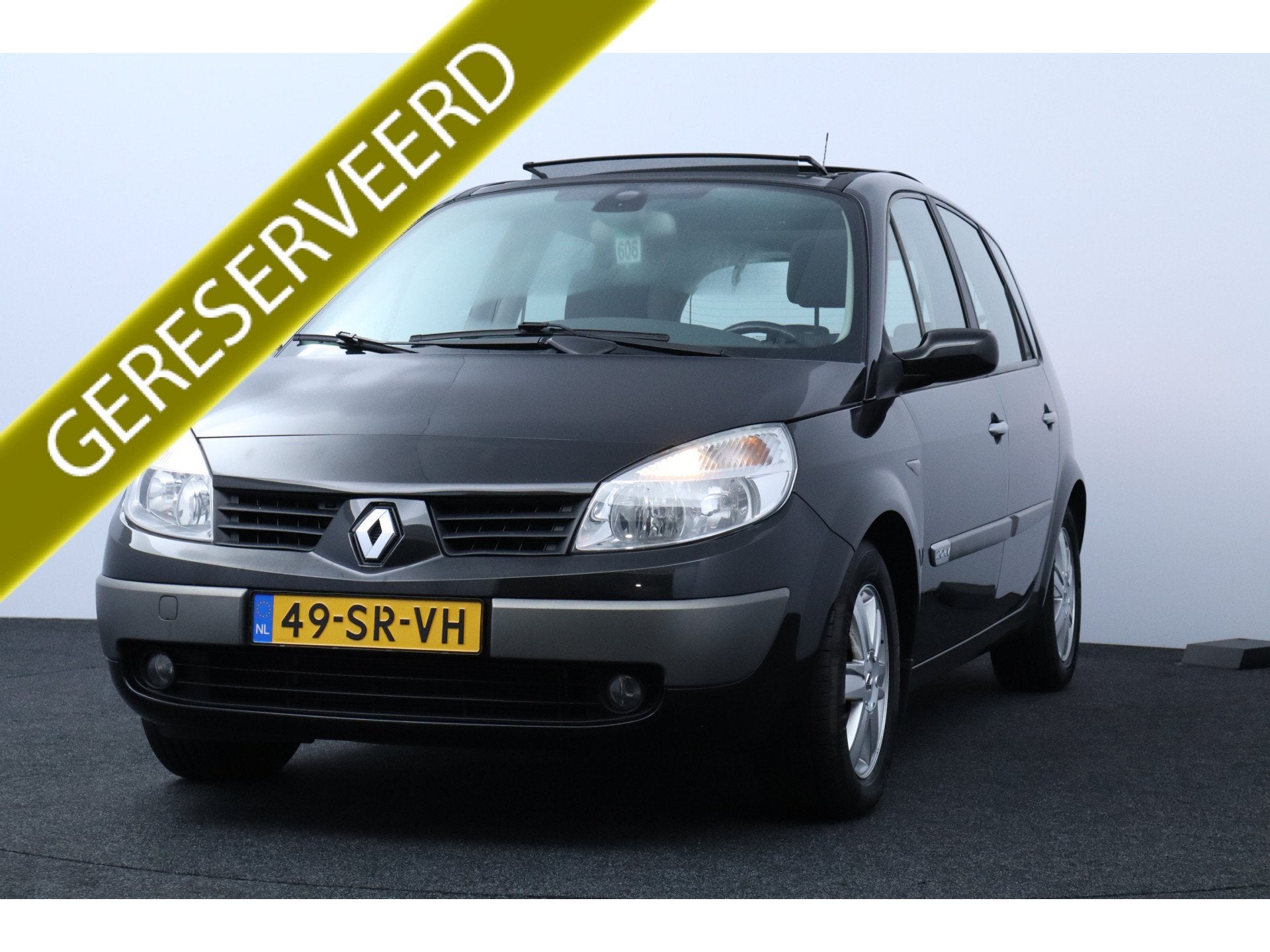 Renault Scénic 2.0-16V Privilège Luxe/ D-riem verv: 192.00, Auto's, 1998 cc, Gebruikt, Zwart, 4 cilinders