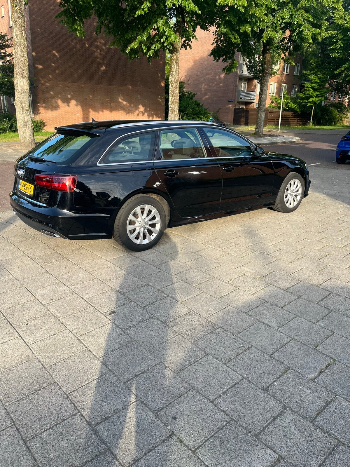 Audi A6 2.0 TDI Ultra 150pk S Tronic 2016 Zwart, Auto's, Audi, Stationwagon, Diesel, Particulier, 149 pk