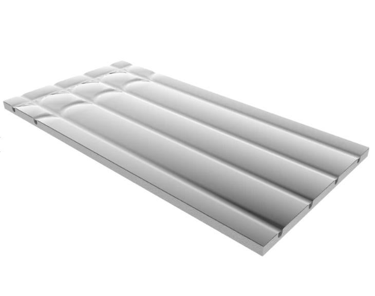 Vloerverwarming doorbouw EPS400 isolatieplaat houten vloeren, Ophalen of Verzenden, Nieuw