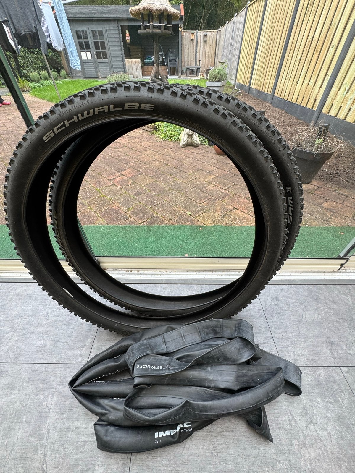 Schwalbe Smart Sam MTB banden + binnenbanden, Gebruikt, Band, Ophalen of Verzenden, Mountainbike