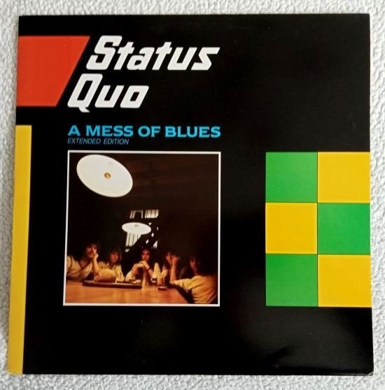Status Quo: A mess of blues. (Maxi single), Gebruikt, Single, Ophalen of Verzenden, Pop