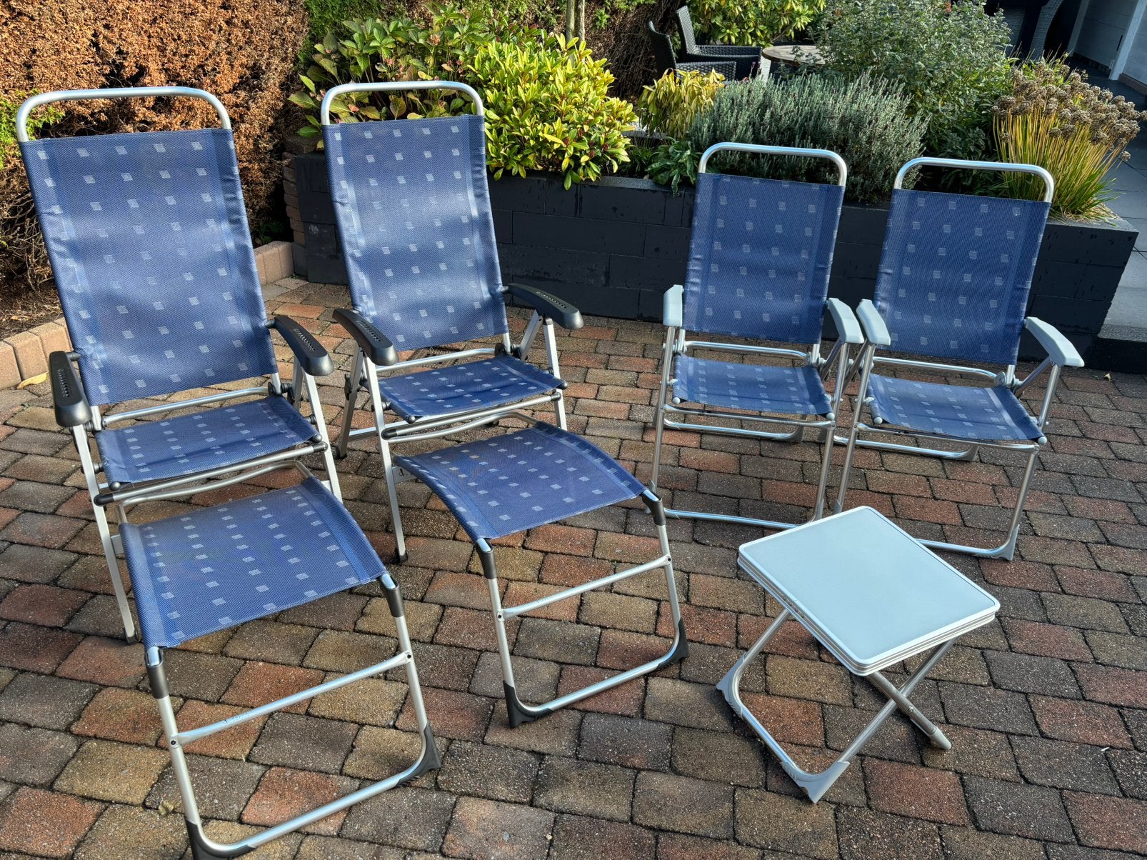 Mooie Dukdalf select set, Ophalen, Zo goed als nieuw, Campingstoel