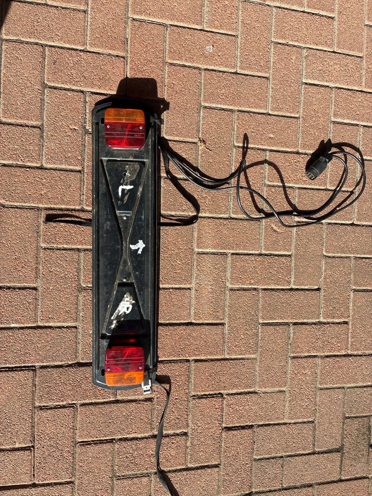 Verlichtingsbalk voor fietsendrager, Ophalen of Verzenden, Gebruikt