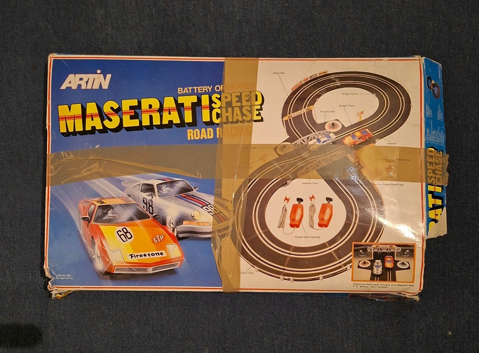 Racebaan Artin Maserati Speed  Compleet, d, Elektrisch, Ophalen, Overige merken, Racebaan