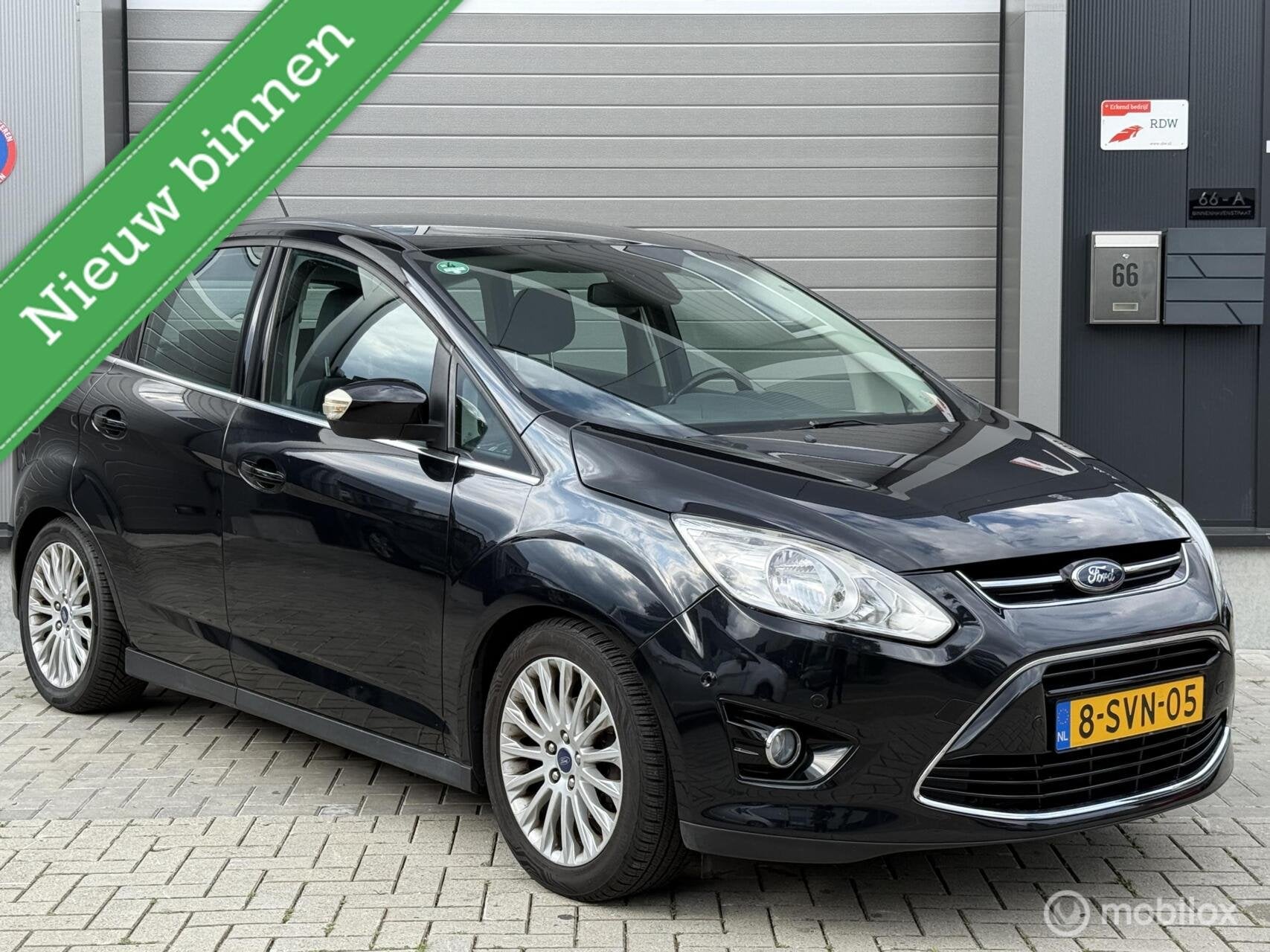 Ford C-Max 1.0 Titanium, Auto's, Ford, Voorwielaandrijving, Euro 5, 125 pk, Gebruikt