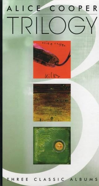 Alice Cooper – Trilogy  3CD  Box  Nieuw  Geseald, Ophalen of Verzenden, Nieuw in verpakking, Boxset