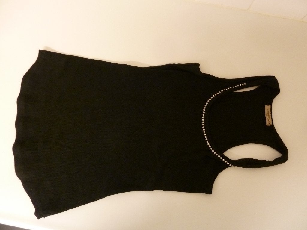 NANA NUCCI TOP MAAT 38 NIEUW ZWART, Maat 38/40 (M), Zwart, Nieuw, Ophalen of Verzenden