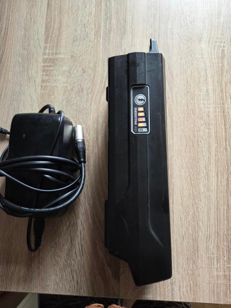 Giant accu incl lader, Ophalen of Verzenden, Gebruikt