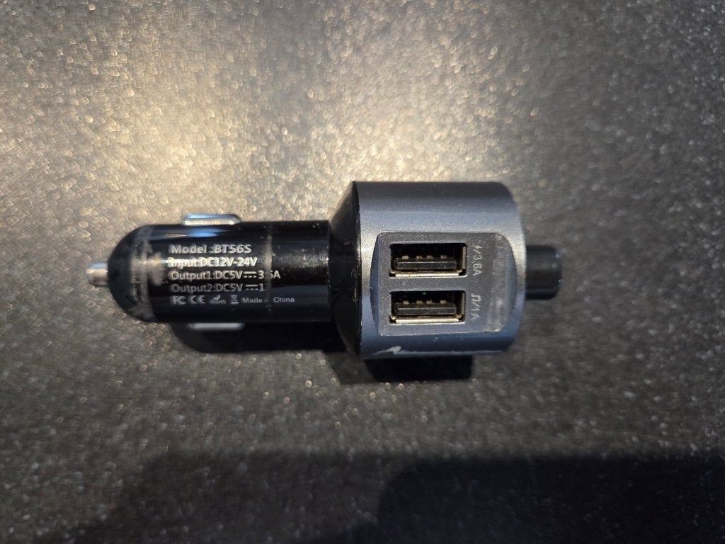 voor auto BT-compatibele handsfree MP3-speler/telefoon BT56S, Auto diversen, Ophalen of Verzenden, Zo goed als nieuw