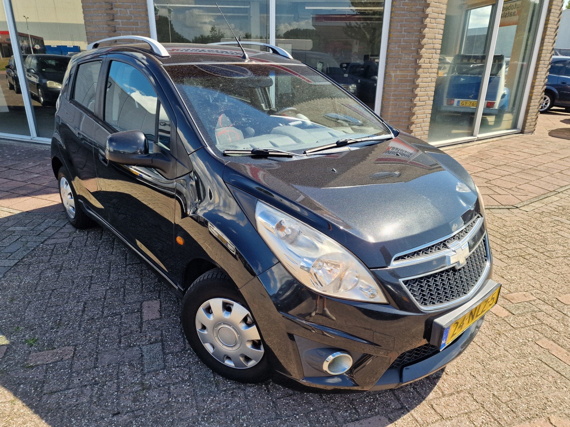 Chevrolet Spark 1.2 16V LT - Airco - Electr Ramen -, Auto's, Chevrolet, Voorwielaandrijving, Stof, Gebruikt, Zwart