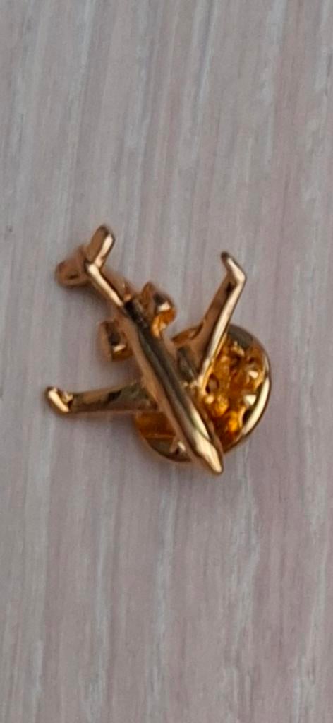 Vliegtuigspeldje - Reversspeld - Pin luchtvaart, Ophalen of Verzenden, Zo goed als nieuw, Overige typen